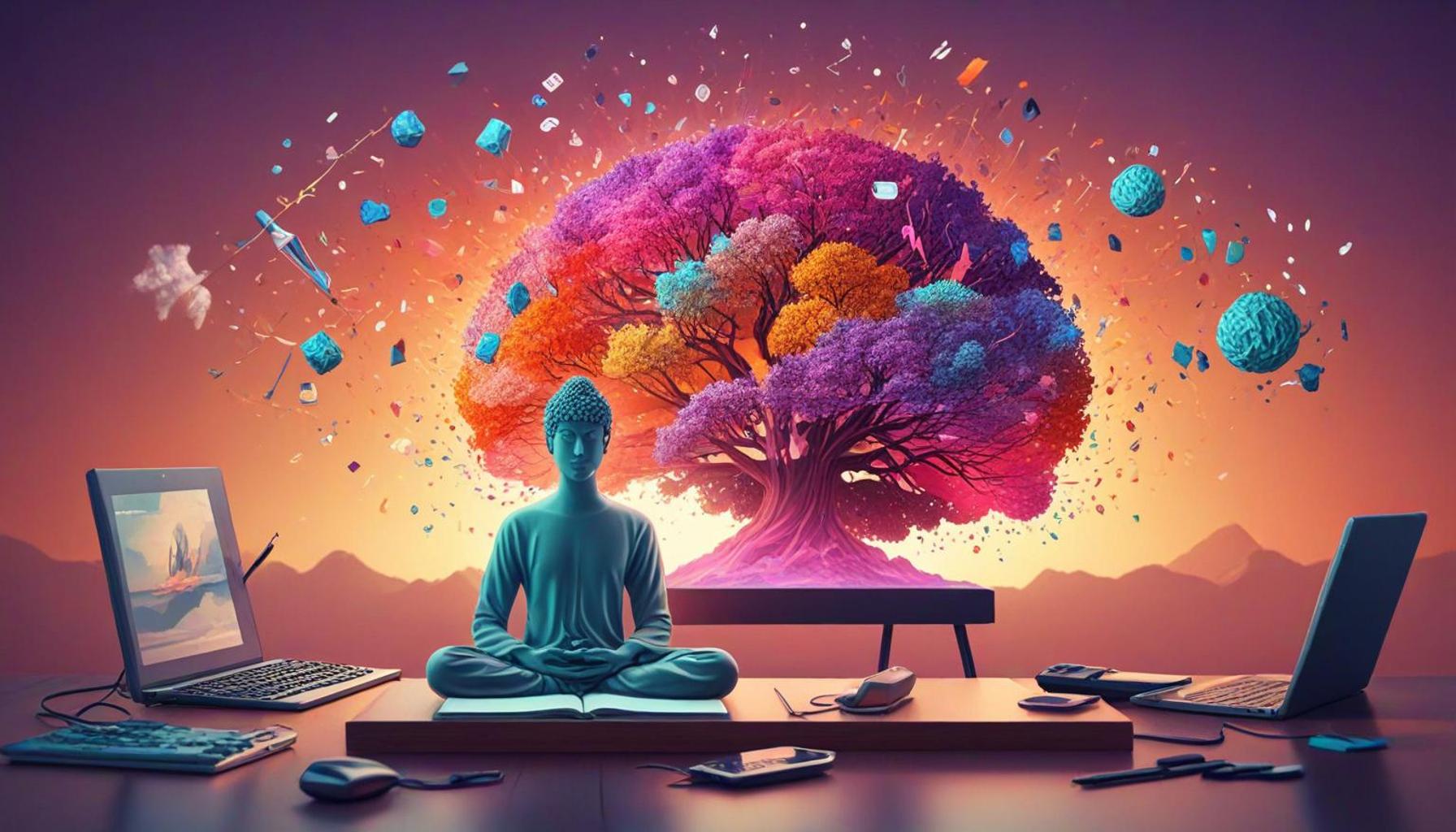 How Mindfulness Practice Can Help with Digital Organization and Reducing Information Overload